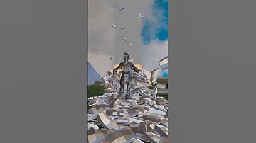 Meteor Shower in Planet l Blender 3D Animation Making Short #blender3danimation #blendervfx #anime