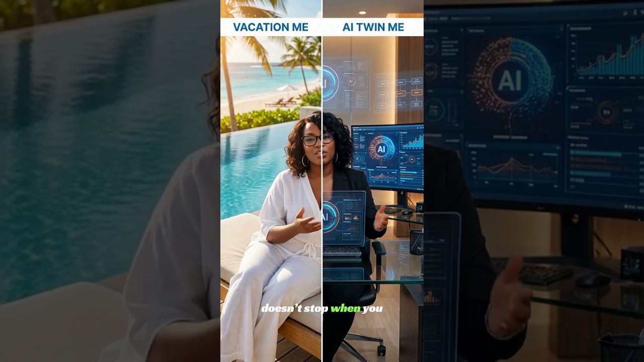 rewrite this title The System That’s Making AI Twins Into Money Machines #aitwin #makemoneyonline #passiveincome