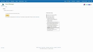 Managing your search results.A tutorial from LKS ASE using MEDLINE from EBSCO as an example.