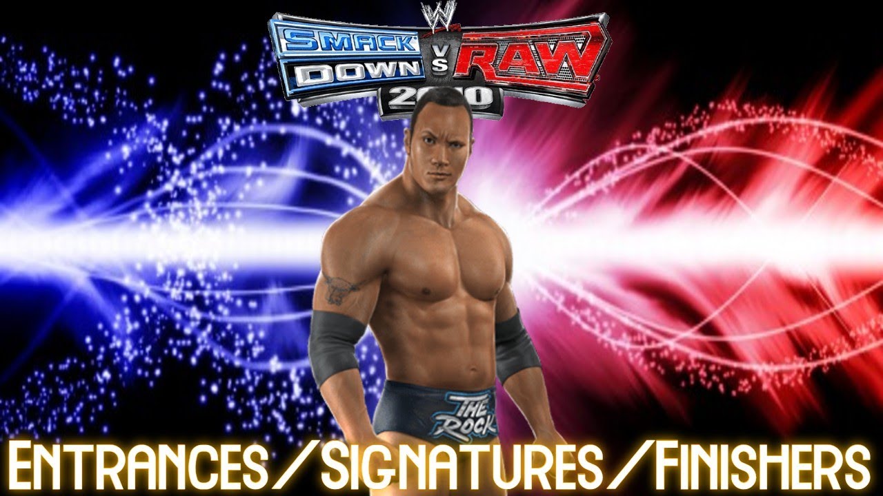 WWE Smackdown vs Raw 2010 Entrances/Signatures/Finishers: The Rock