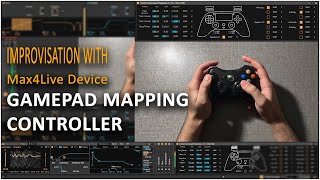 Gamepad Mapping Controller MaxForLive Device