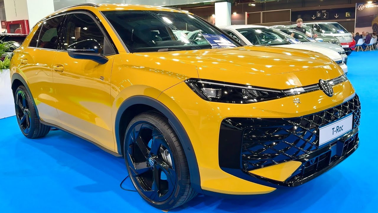 VOLKSWAGEN T-ROC 2026 new model - R-Line trim & BLACK STYLE details