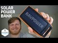 RAVPower 15000mAh Solar Charger Power Bank Review - Portable Battery RAVPower 15000mAh Solar Charger Power Bank Review - Portable Battery