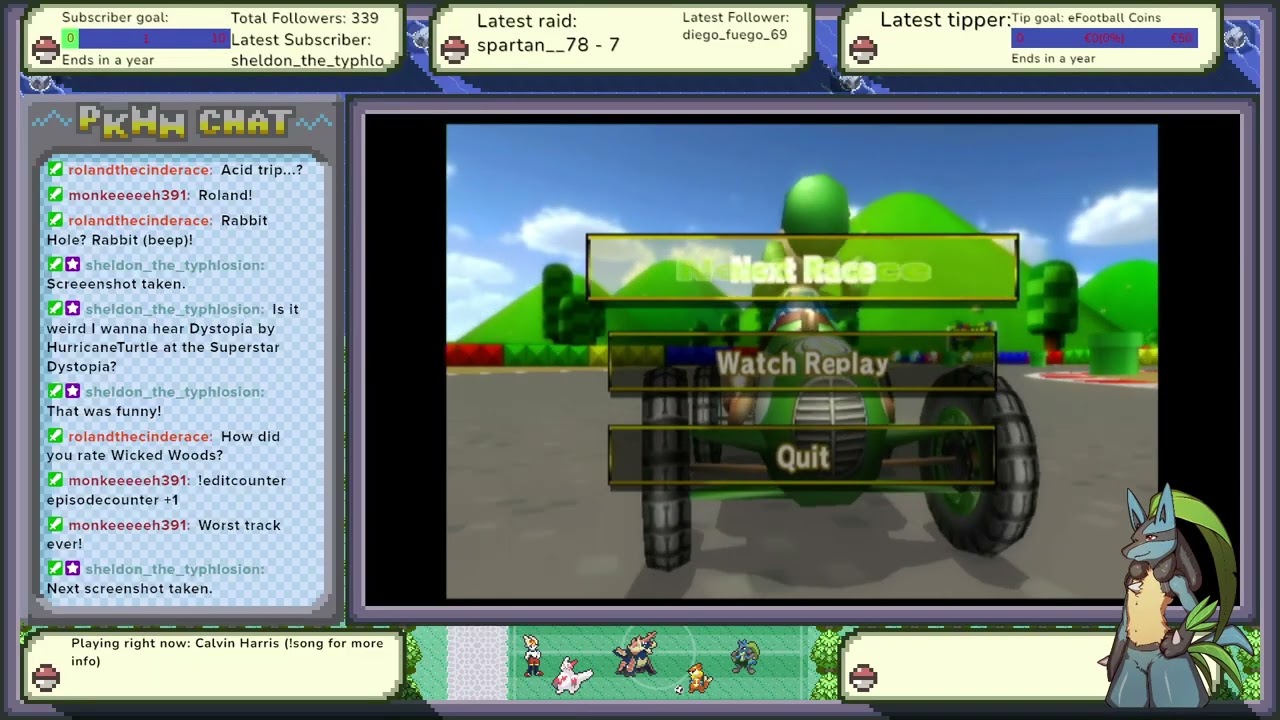 Let's Play Mario Kart Wii CTGP R Ep 05 Candy of doom!