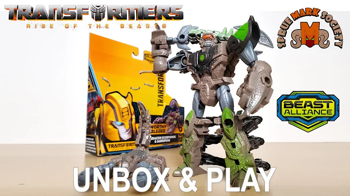Transformers Buzzworthy ROTB Scorponok & Sandspear Unboxing & Play #riseofthebeasts