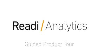 ReadiAnalytics   Guided Product Tour