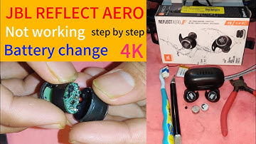 JBL REFLECT AERO WERKT NIET | BATTERIJVERVANGING