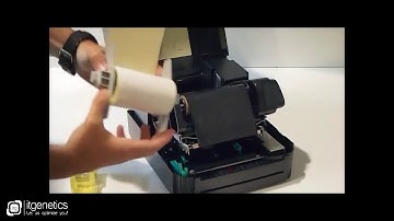 Imprimanta de etichete TSC TTP 244 Pro - incarcarea consumabilelor