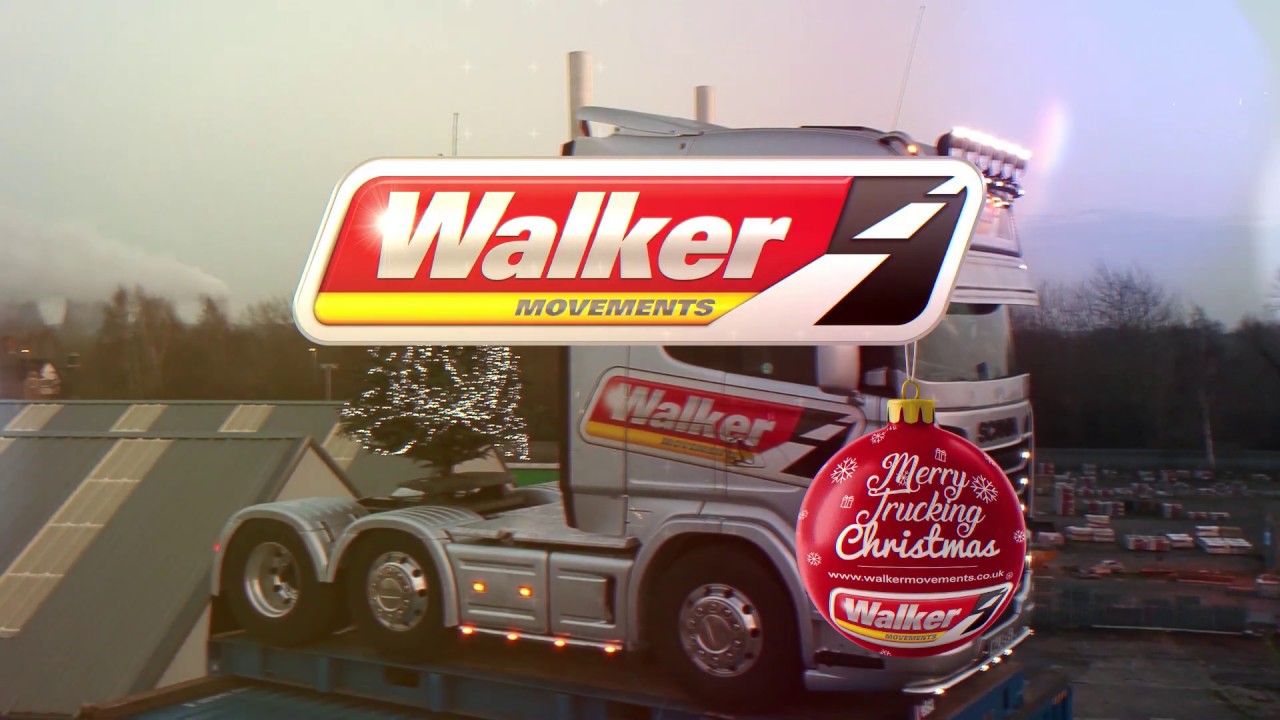 Walker Movements - Scania R730 Truck & Tree Festive Erection