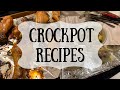 Crockpot Recipes || CROCKTOBER || Video 1