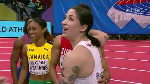Indoors Women 60m finals | Ewa Swoboda UPSET !