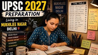 8-10 Hours Productive Study Vlog 📖 | UPSC 2027 Preparation, What I Eat In A Day & Daily Routine ✨
