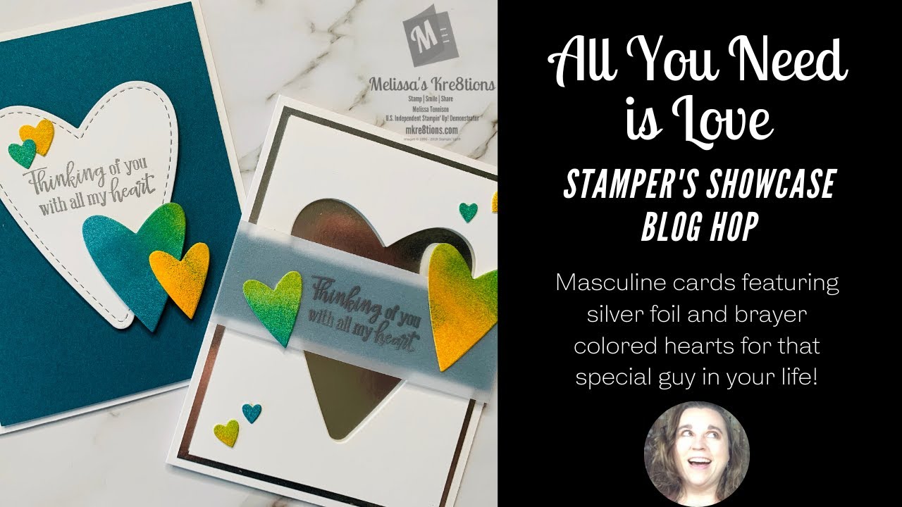 Meant to Be Masculine Valentine Cards with MKre8tions | Stampin' Up!®️