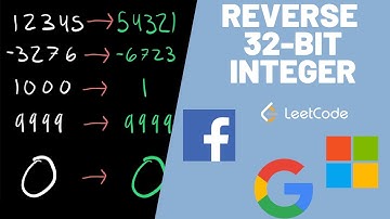 LeetCode Explained - Reverse Integer [EASIEST WAY]