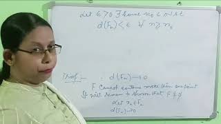 Topology Lecture 38 (Cantor Intersection Theorem)