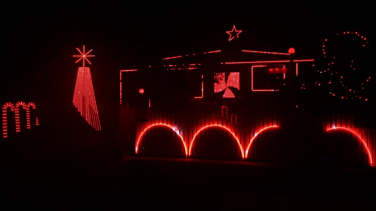 Townshend Lights in New Zealand 2020 LED Christmas Light Display Part 2