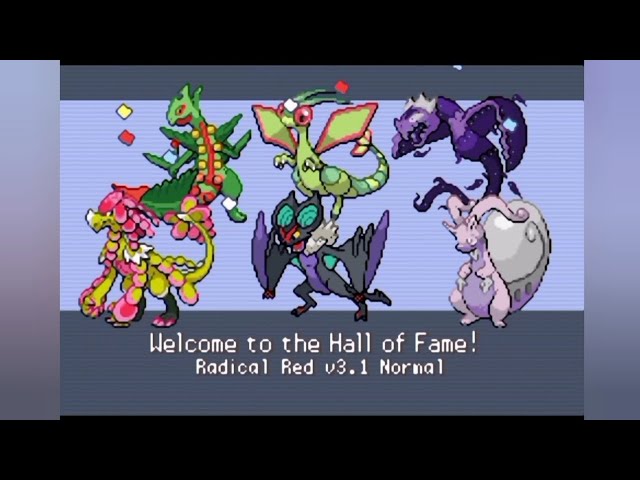 I Beat Pokemon Radical Red With Only Dragon Types : r/pokemonradicalred