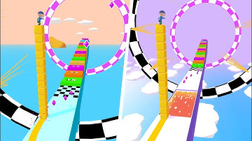 Cube Surfer! 👸🌈🔫 All Levels Gameplay Trailer Android,ios Full Game