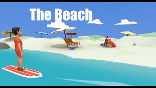 The Beach Plotagon Story