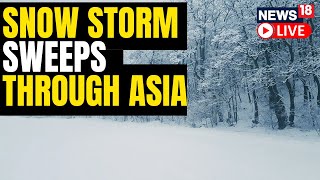 Snowstorm Cripples Japan, China And Other Parts Of Asia | Cold Snap Sweeps Through Asia | News18