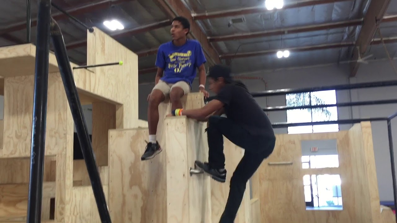 Just Getting Warmed Up! [Parkour Gym Workout] YouTube