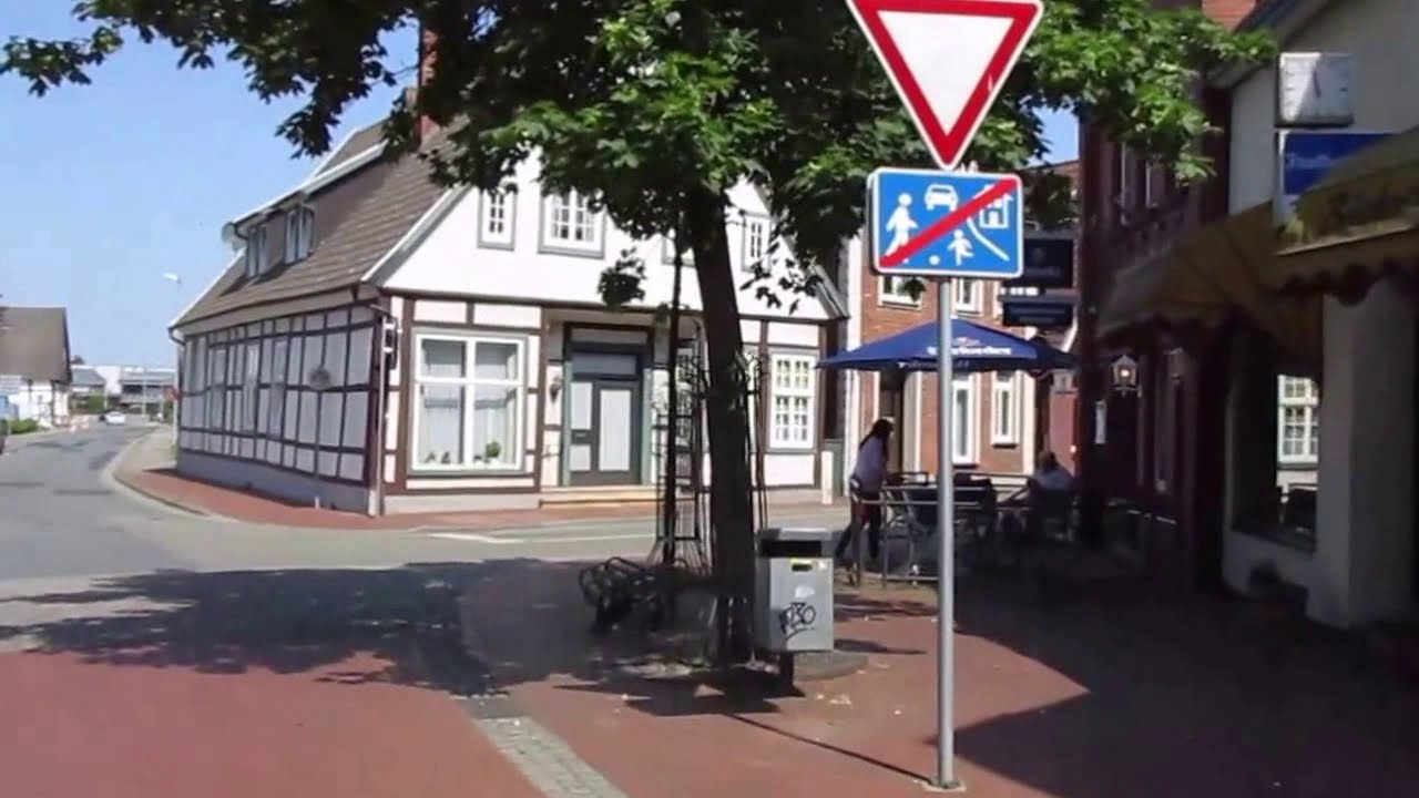 Spaziergang in Quakenbrück durch die Stadt im LK Osnabrück