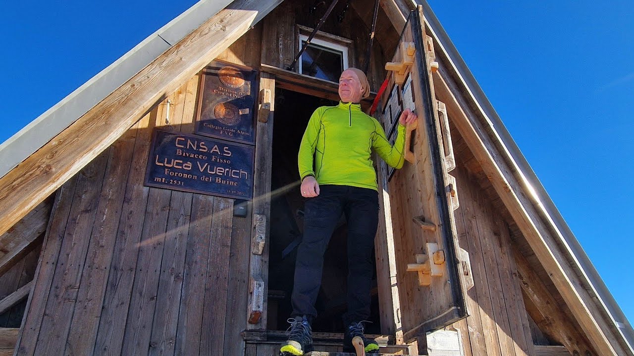 Traum Aussicht vom Bivacco Luca Vuerich #mountains #italy #bivacco 