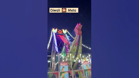 Diwali Mela 🎇 || Diwali in Delhi #viral #trending #shorts #ytshorts