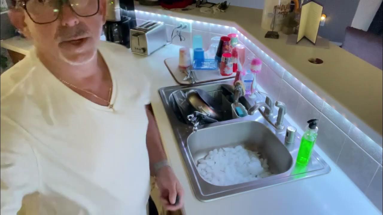 DIY trick on how to sharpen your blades on your garbage disposal!Plus