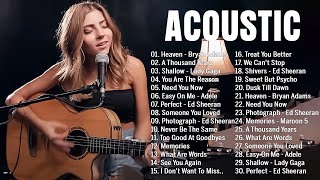 Top Hits Acoustic Music 2024  Acoustic Cover Popular Songs  Best Acoustic Songs Cover ❤❤