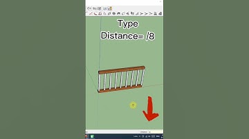 Equal Division in Sketchup #sketchup #sketchuptips #architecture