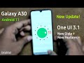 Samsung Galaxy A30 Android 11 Update | One UI 3.1 - New Improvements