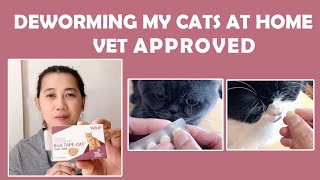 DEWORMING MY CATS AT HOME II VET APPROVED II SAFE FOR PETS II CATROPA by jade bonillo 648 views 1 year ago 6 minutes, 47 seconds
