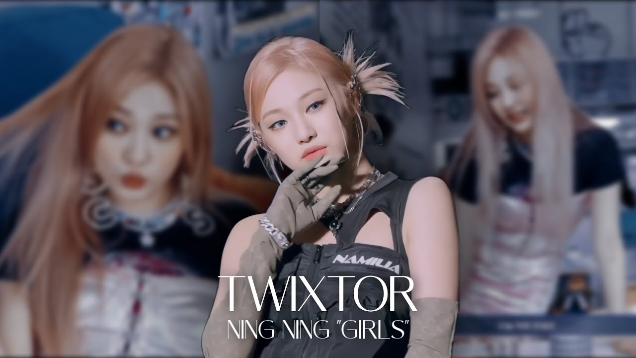 SLOWMO twixtor Ning Ning behind the scenes photoshoot 