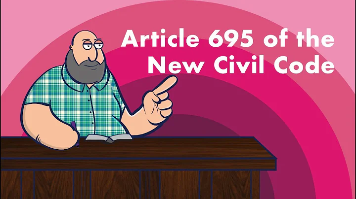 [TORTS AND DAMAGES] Article 695 of the New Civil Code
