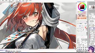 Arknights Flametail Burned Clothes