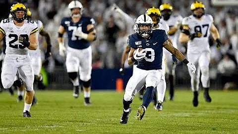 Ricky Slade Every Career TD Penn State + Long Play...