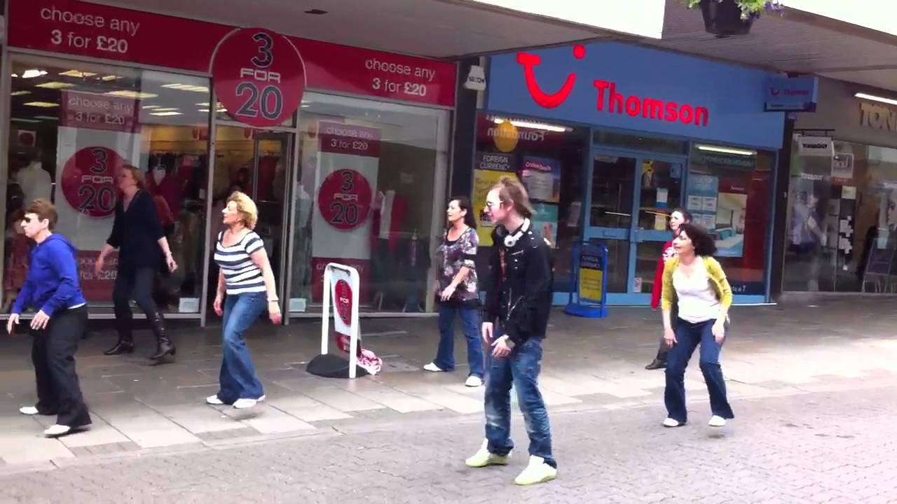 Kettering Zumba Flashmob YouTube