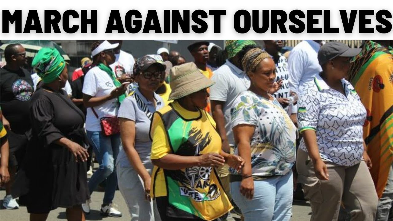 Они подпитывали хаос, теперь они маршируют — лицемерие АНК