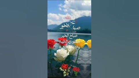 صباح الخير للقلوب الطيبة #احاديث_السنه #لايك #اكسبلور #سبحان_الله_وبحمده #اذكار_الصباح #ترند