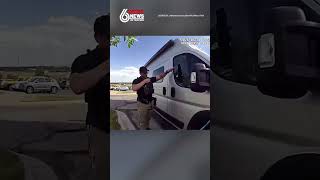 Dog rescued from hot car