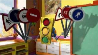 GreenLight - Traffic Police - cartoon for kids, educational videos safety road