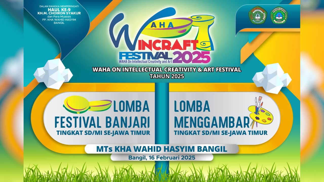 Festival Albanjari Tingkat SD/MI Se-Jawa Timur | WINCRAFT WAHA 2025 | MTs KHA Wahid Hasyim Bangil