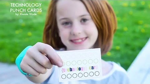Technology Punch Cards
