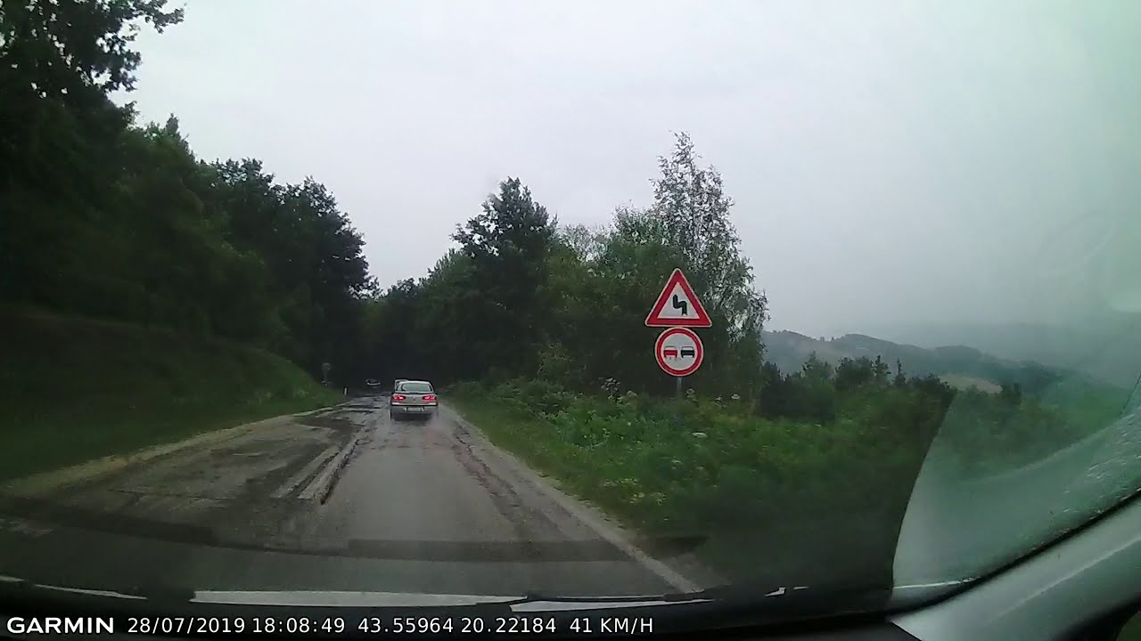 DRIVE #661: Sjenica-Ivanjica (Serbia) (timelapse 4x) *Read Description*