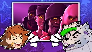 Fnaf Vs Tf2 Sfm Animation React With Roxanne Wolf And Gregory