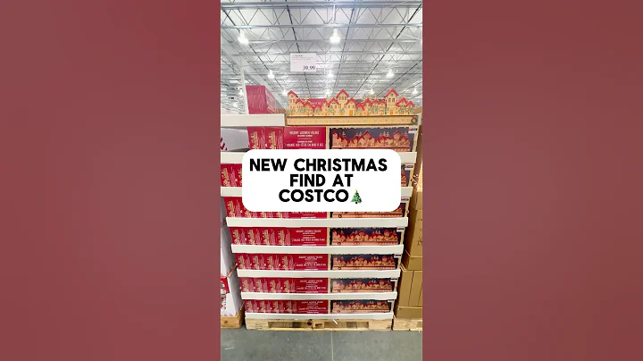 Costco Christmas Find 🎄 Holiday Wooden Village Advent Calendar Only $39.99!#costcofinds #christmas