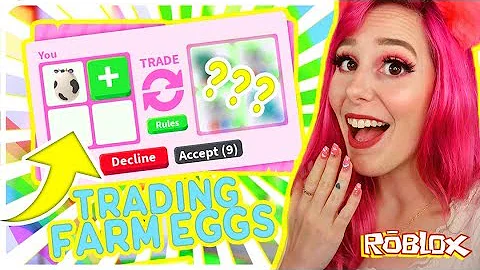 I Traded Only FARM PET EGG in Adopt Me for 24 Hours! Roblox Adopt Me Trading Challenge