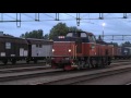 Cold starting T44 diesel engine (Great Nohab EMD sound)