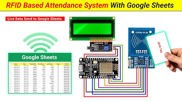 How to make RFID Based Attendance System with Google Sheets using ESP8266 || Best IOT Project